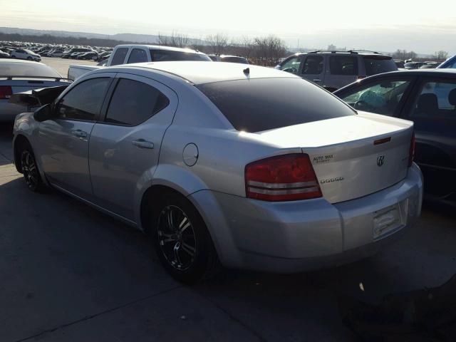 1B3LC46B39N555918 - 2009 DODGE AVENGER SE SILVER photo 3