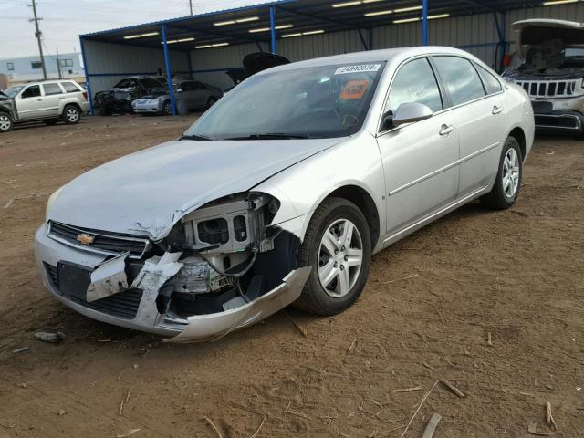 2G1WB58K469230400 - 2006 CHEVROLET IMPALA LS SILVER photo 2