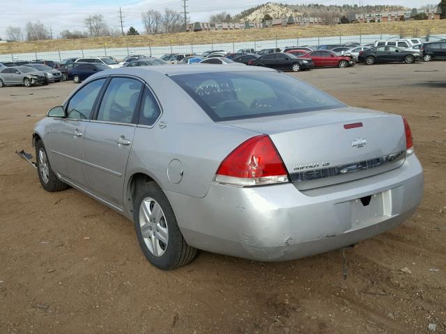 2G1WB58K469230400 - 2006 CHEVROLET IMPALA LS SILVER photo 3