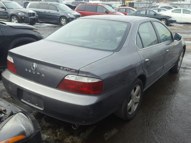 19UUA56863A062964 - 2003 ACURA 3.2TL TYPE GRAY photo 4