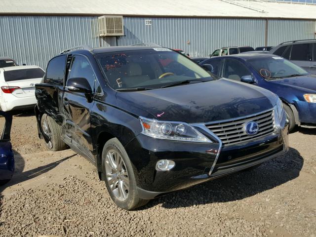 JTJBC1BA6E2453592 - 2014 LEXUS RX 450 BLACK photo 1