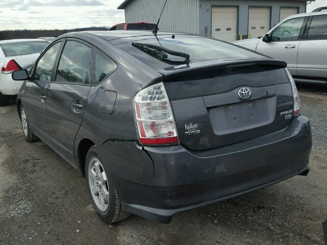 JTDKB20U173255332 - 2007 TOYOTA PRIUS GRAY photo 3