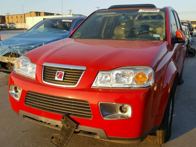 5GZCZ53496S834679 - 2006 SATURN VUE RED photo 2