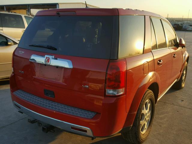 5GZCZ53496S834679 - 2006 SATURN VUE RED photo 4