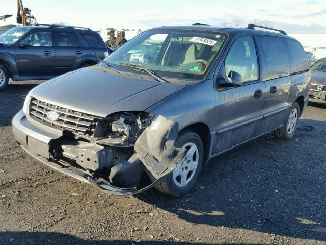 2FMDA51606BA61138 - 2006 FORD FREESTAR S GRAY photo 2