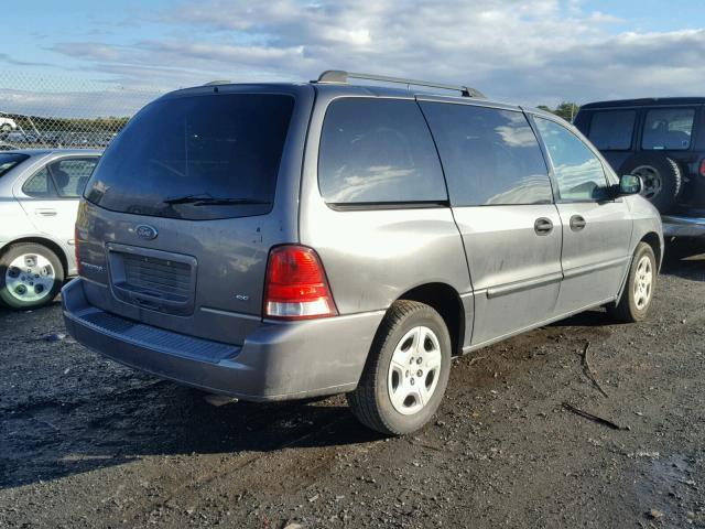 2FMDA51606BA61138 - 2006 FORD FREESTAR S GRAY photo 4