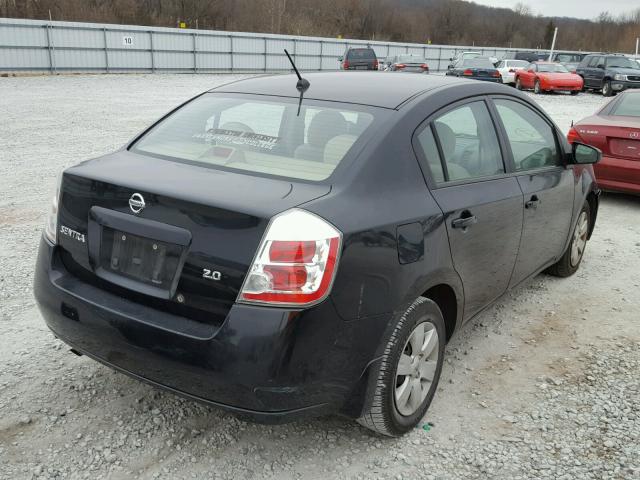 3N1AB61E17L643775 - 2007 NISSAN SENTRA 2.0 BLACK photo 4