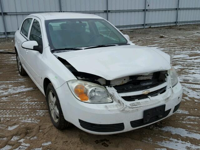 1G1AL55F967630033 - 2006 CHEVROLET COBALT LT WHITE photo 1