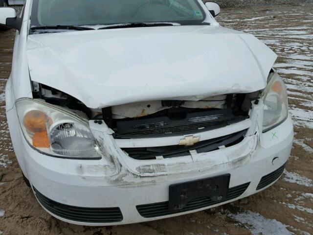 1G1AL55F967630033 - 2006 CHEVROLET COBALT LT WHITE photo 9