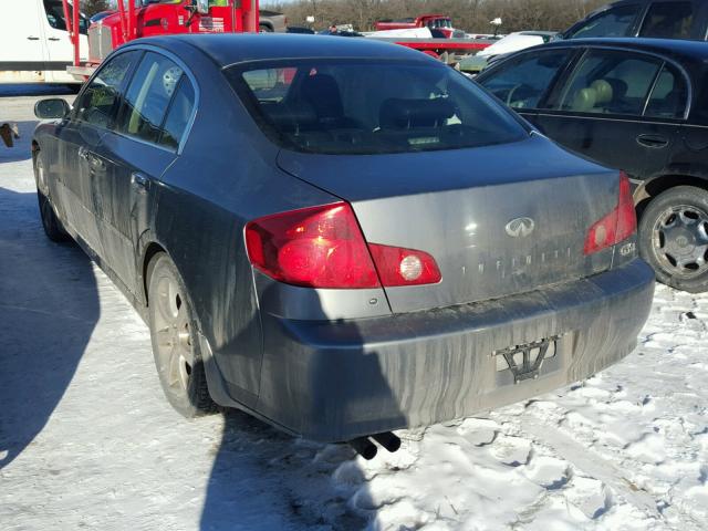 JNKCV51F85M302651 - 2005 INFINITI G35 BEIGE photo 3