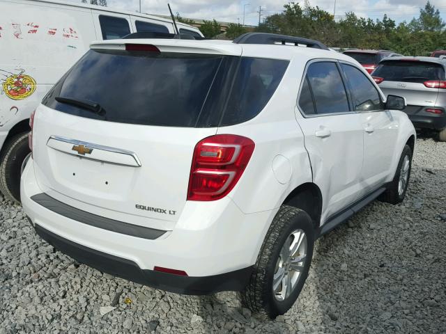 2GNALCEK1G6127923 - 2016 CHEVROLET EQUINOX LT WHITE photo 4