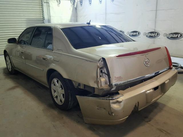 1G6KD57Y66U105619 - 2006 CADILLAC DTS TAN photo 3