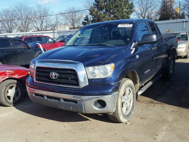 5TBBT541X7S454708 - 2007 TOYOTA TUNDRA DOU BLACK photo 2