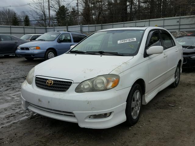 2T1BR32E05C381368 - 2005 TOYOTA COROLLA CE WHITE photo 2