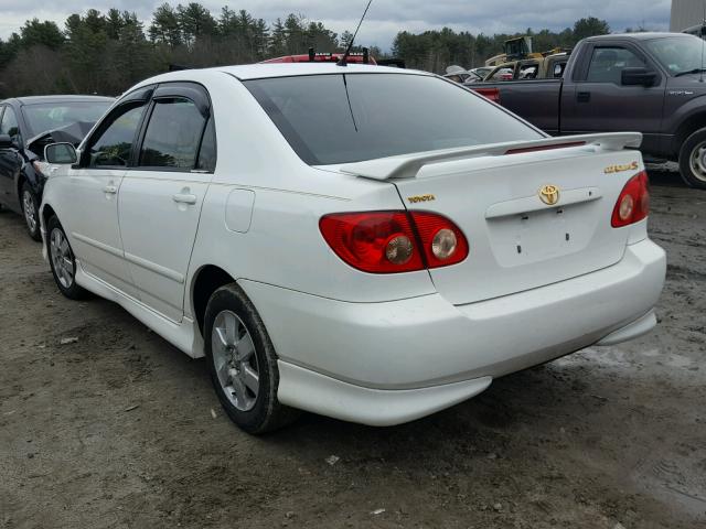 2T1BR32E05C381368 - 2005 TOYOTA COROLLA CE WHITE photo 3