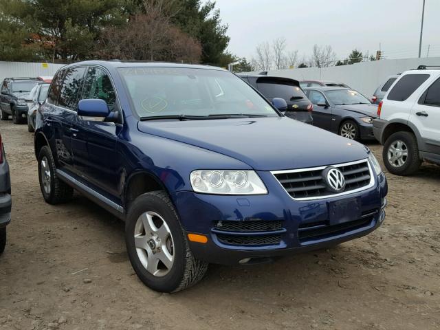 WVGBC77L64D043793 - 2004 VOLKSWAGEN TOUAREG 3. BLUE photo 1