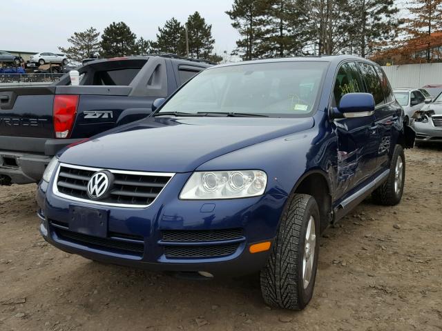 WVGBC77L64D043793 - 2004 VOLKSWAGEN TOUAREG 3. BLUE photo 2