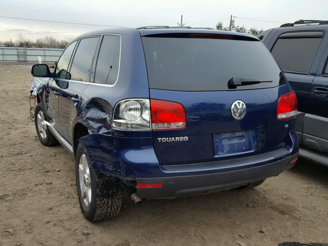 WVGBC77L64D043793 - 2004 VOLKSWAGEN TOUAREG 3. BLUE photo 3