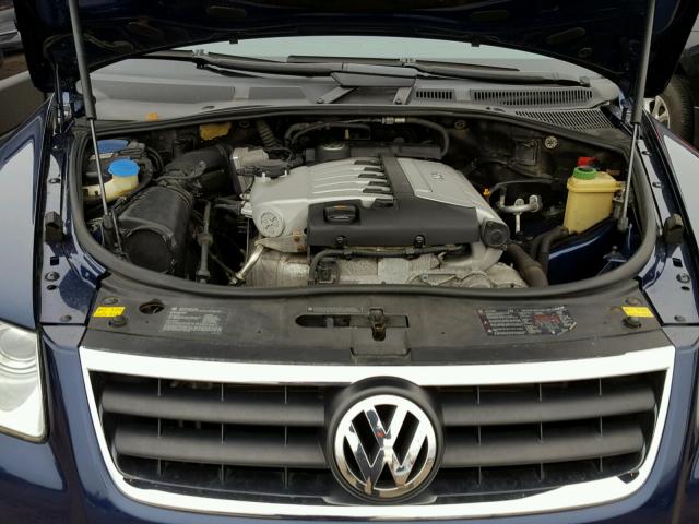 WVGBC77L64D043793 - 2004 VOLKSWAGEN TOUAREG 3. BLUE photo 7