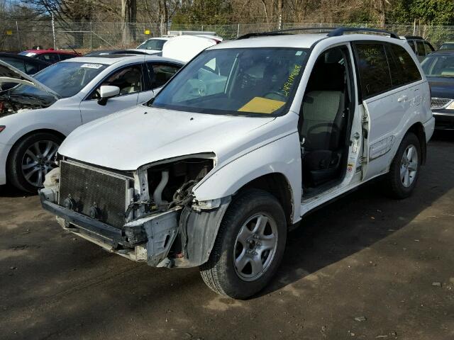 JTEHD20VX50045884 - 2005 TOYOTA RAV4 WHITE photo 9