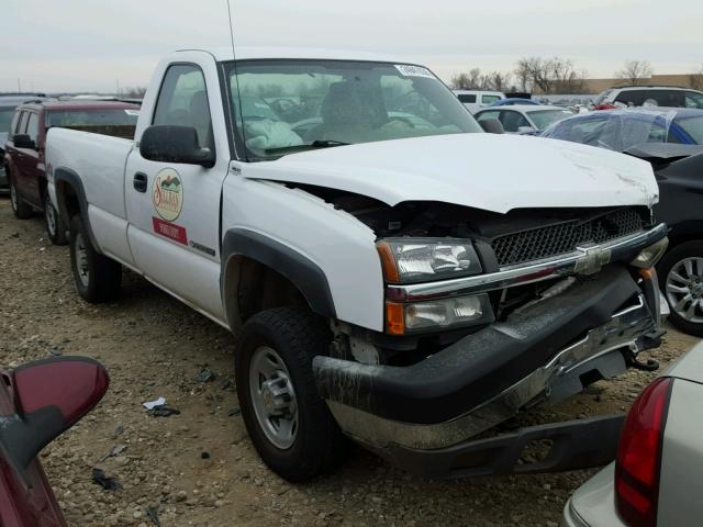 1GCHK24UX4E146999 - 2004 CHEVROLET SILVERADO WHITE photo 1