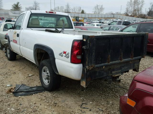 1GCHK24UX4E146999 - 2004 CHEVROLET SILVERADO WHITE photo 3