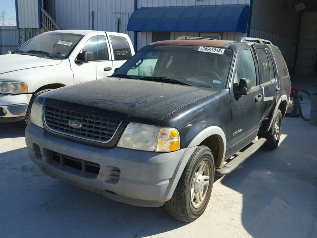 1FMZU62E42UB36680 - 2002 FORD EXPLORER X BLACK photo 2