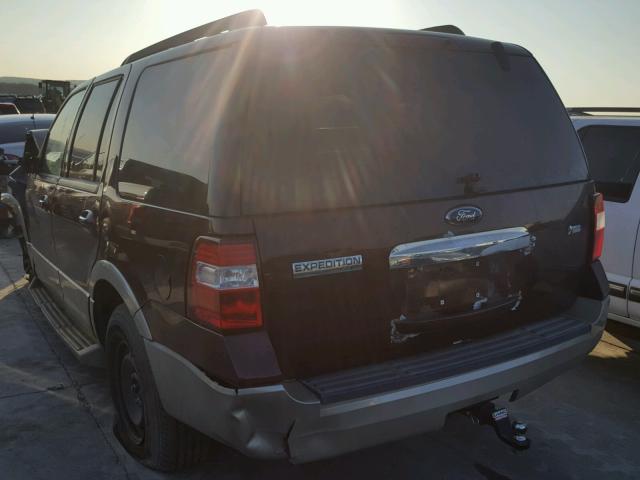 1FMFU18559LA06775 - 2009 FORD EXPEDITION MAROON photo 3