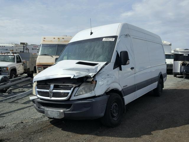 WD0PE845275208518 - 2007 DODGE SPRINTER 2 WHITE photo 2