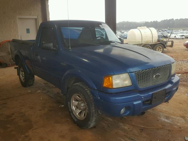 1FTYR10U61PA74632 - 2001 FORD RANGER BLUE photo 1