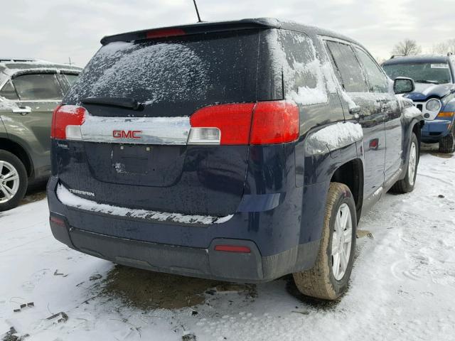 2GKALMEK7F6329313 - 2015 GMC TERRAIN SL BLUE photo 4