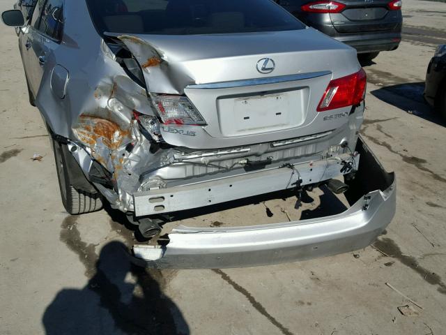 JTHBJ46G972072944 - 2007 LEXUS ES 350 GRAY photo 9