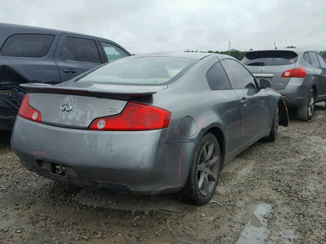 JNKCV54E03M217951 - 2003 INFINITI G35 SILVER photo 4