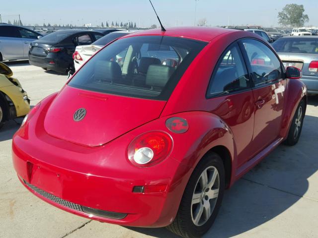 3VWRG31C06M405422 - 2006 VOLKSWAGEN NEW BEETLE RED photo 4