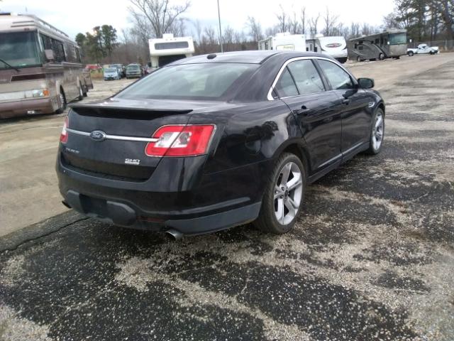 1FAHP2KT7AG108339 - 2010 FORD TAURUS SHO BLACK photo 4