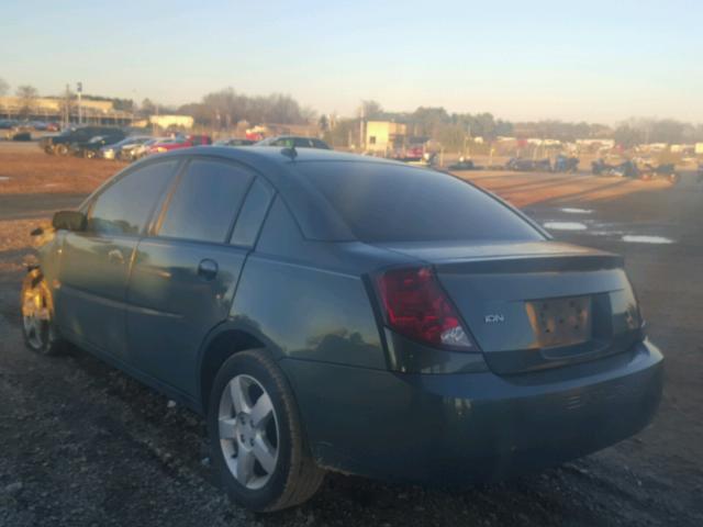 1G8AZ58F76Z178017 - 2006 SATURN ION LEVEL მწვანე ფოტო 3