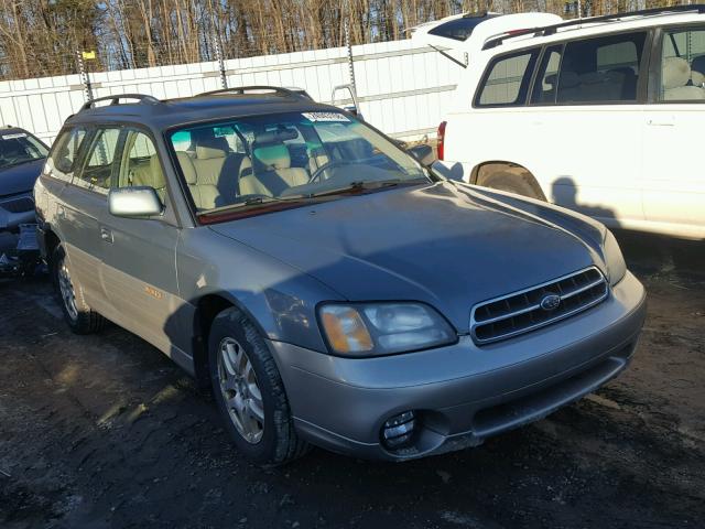 4S3BH686917668899 - 2001 SUBARU LEGACY OUT GREEN photo 1