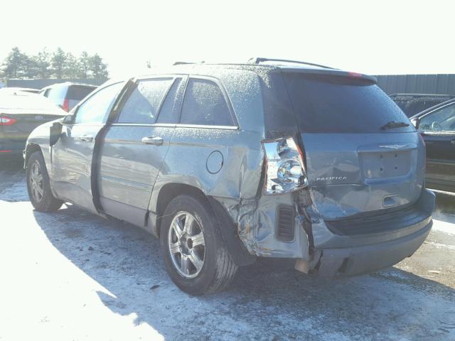 2C8GF68424R637165 - 2004 CHRYSLER PACIFICA GRAY photo 3