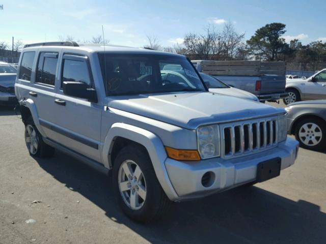 1J8HG48K36C291248 - 2006 JEEP COMMANDER SILVER photo 1