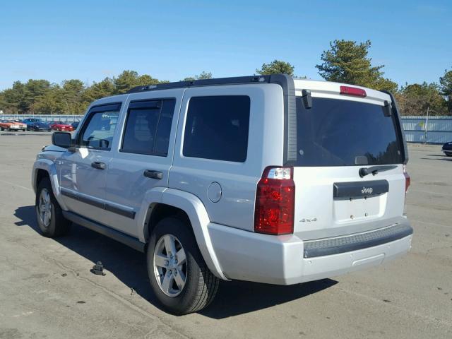 1J8HG48K36C291248 - 2006 JEEP COMMANDER SILVER photo 3