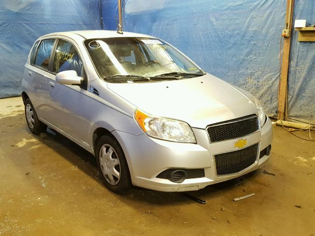 KL1TD6DE5BB133202 - 2011 CHEVROLET AVEO LS SILVER photo 1