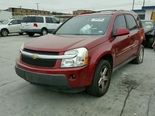 2CNDL63F966139082 - 2006 CHEVROLET EQUINOX LT MAROON photo 2