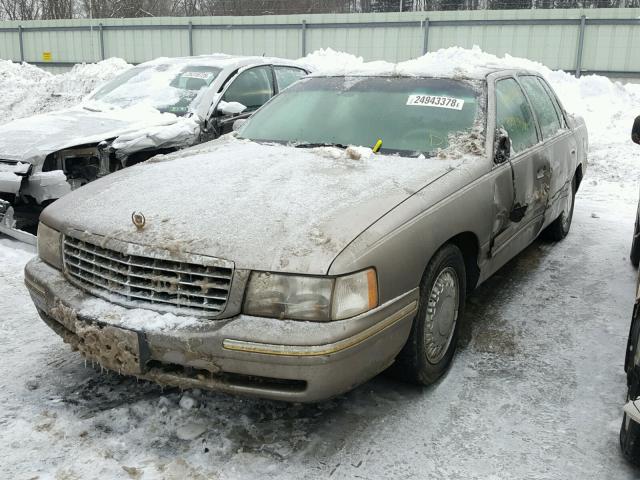 1G6KE54Y6XU739449 - 1999 CADILLAC DEVILLE DE GOLD photo 2