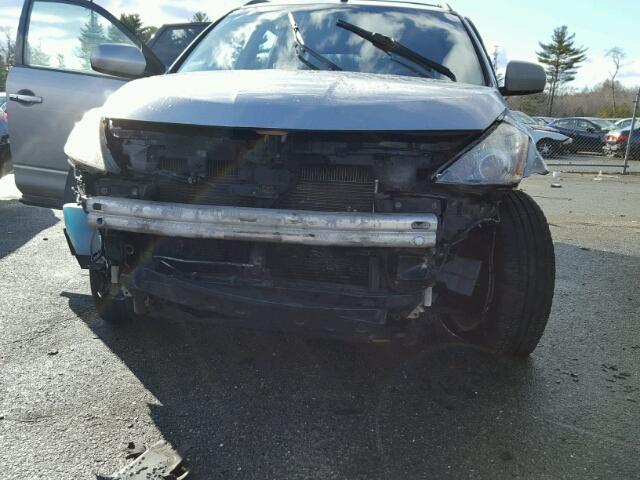 JN8AZ08W95W416513 - 2005 NISSAN MURANO SL SILVER photo 9