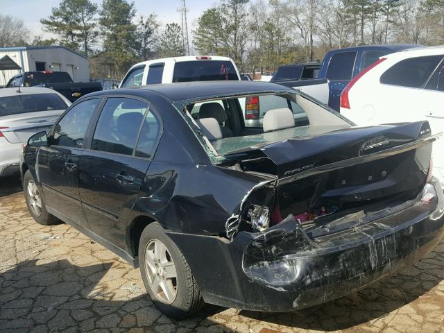 1G1ZT52874F185531 - 2004 CHEVROLET MALIBU LS 黑色 照片 3