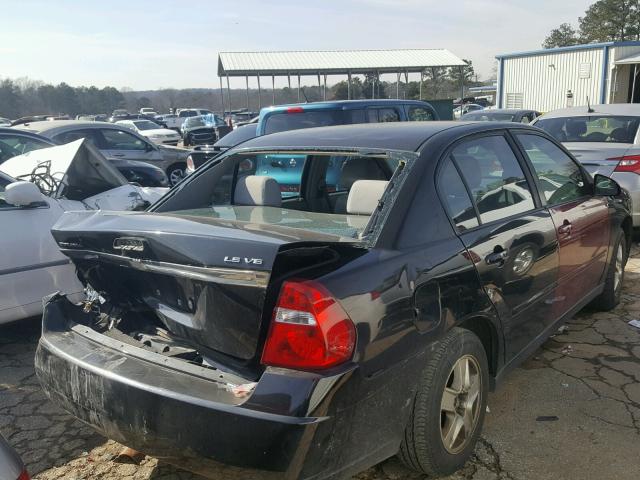 1G1ZT52874F185531 - 2004 CHEVROLET MALIBU LS BLACK photo 4