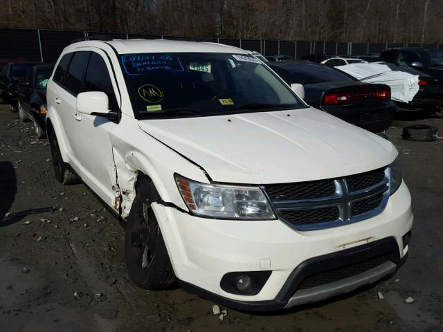 3D4PG1FGXBT541599 - 2011 DODGE JOURNEY MA WHITE photo 1