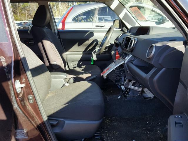 JTLKE50E881022633 - 2008 TOYOTA SCION XB 栗色 照片 5