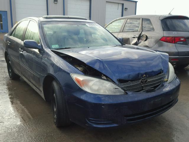 4T1BE32K03U251250 - 2003 TOYOTA CAMRY LE BLUE photo 1