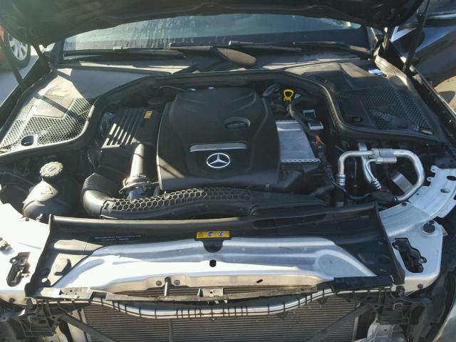 55SWF4JB7GU150858 - 2016 MERCEDES-BENZ C 300 BLACK photo 7